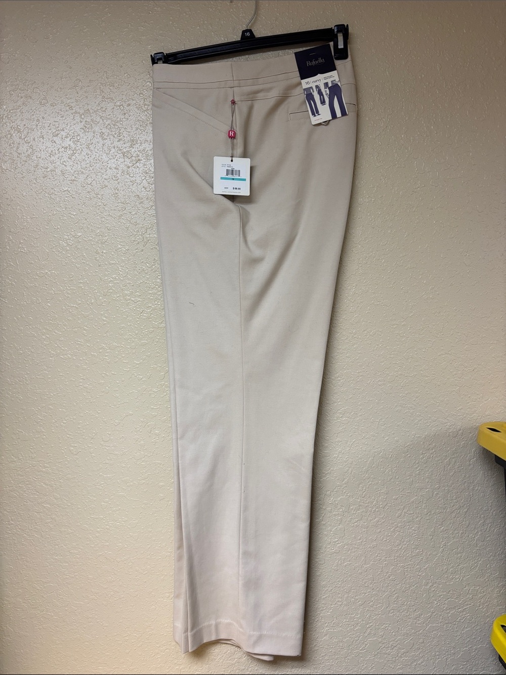 Rafaella Women's Khaki Straight-Leg Dress Pants - Light Beige